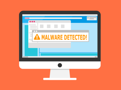Free warning alert detected vector